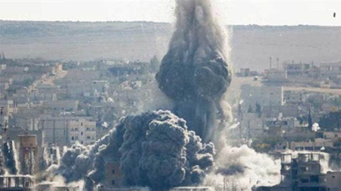 ABD Rejim ordusunun üssünü bombaladı