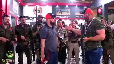 Ahsen Tv’de yayınlanan silahlanma videosu