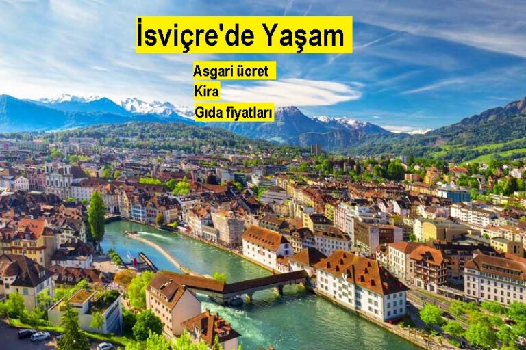 isviçre asgari ücret ev kiraları gıda fiyatları