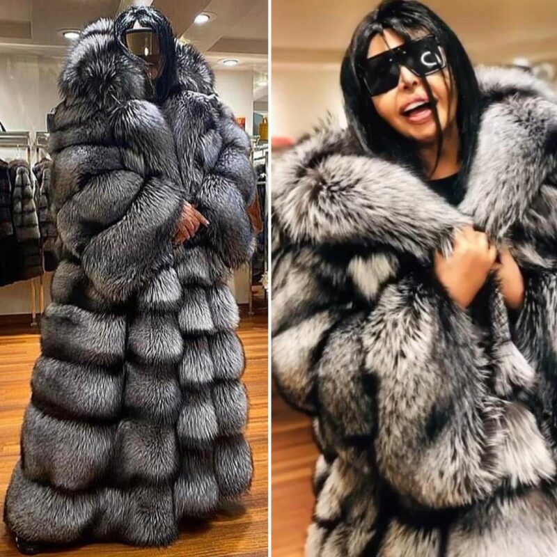 Bülent Ersoy’un paltosu rönar arjante gümüş tilki kürkü mü ?