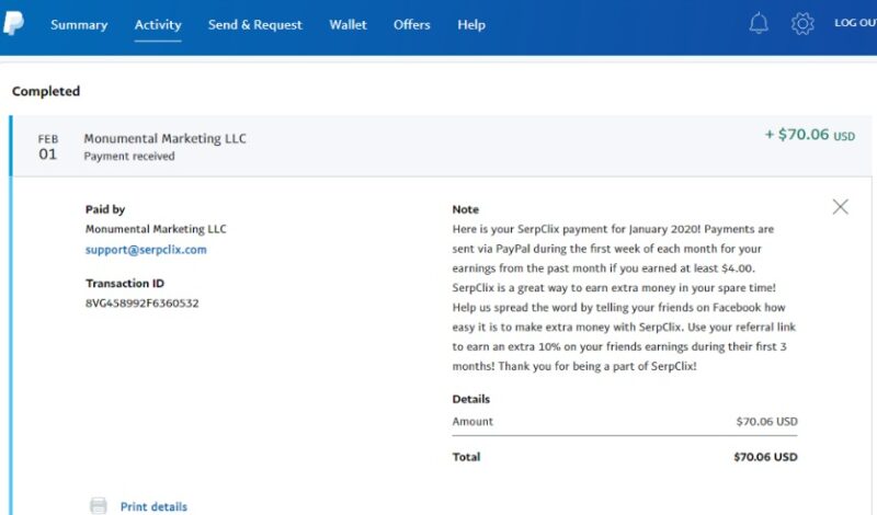serpclix.com nedir ödeme yapıyor mu ?