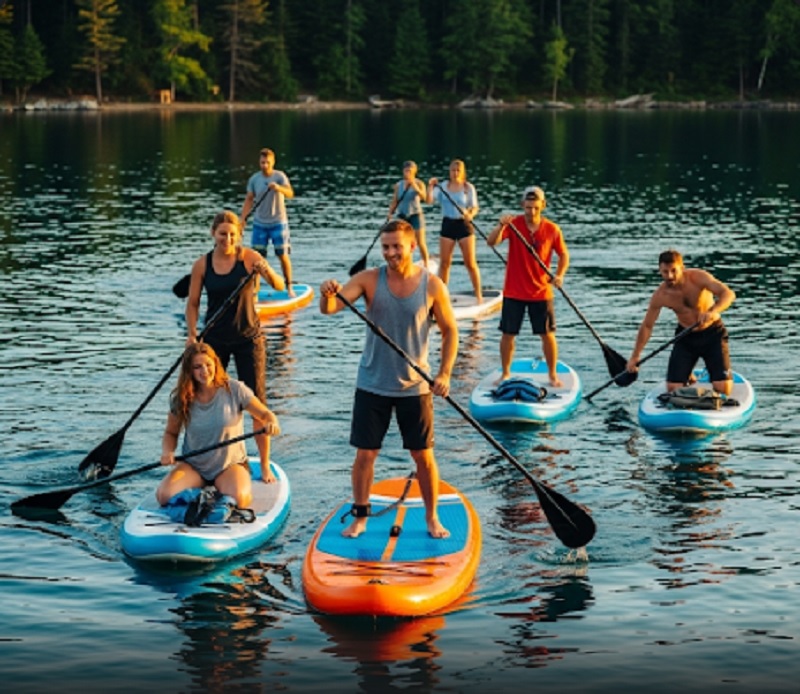 Samsun Altınkaya Baraj Gölünde Paddleboard Yapmak