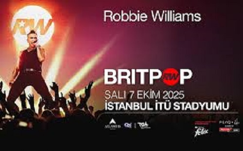 7 Ekim 2025 Robbie Williams İTÜ Konseri