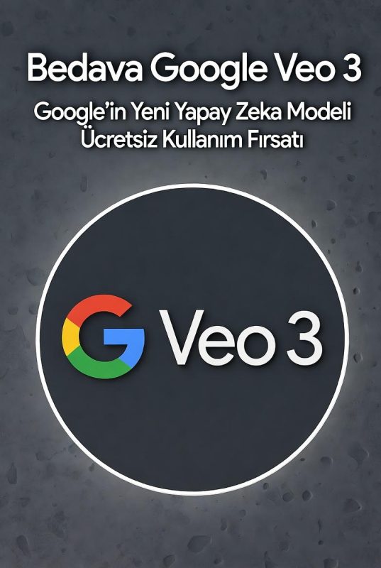 Bedava Ücretsiz Veo 3 Kullanmak