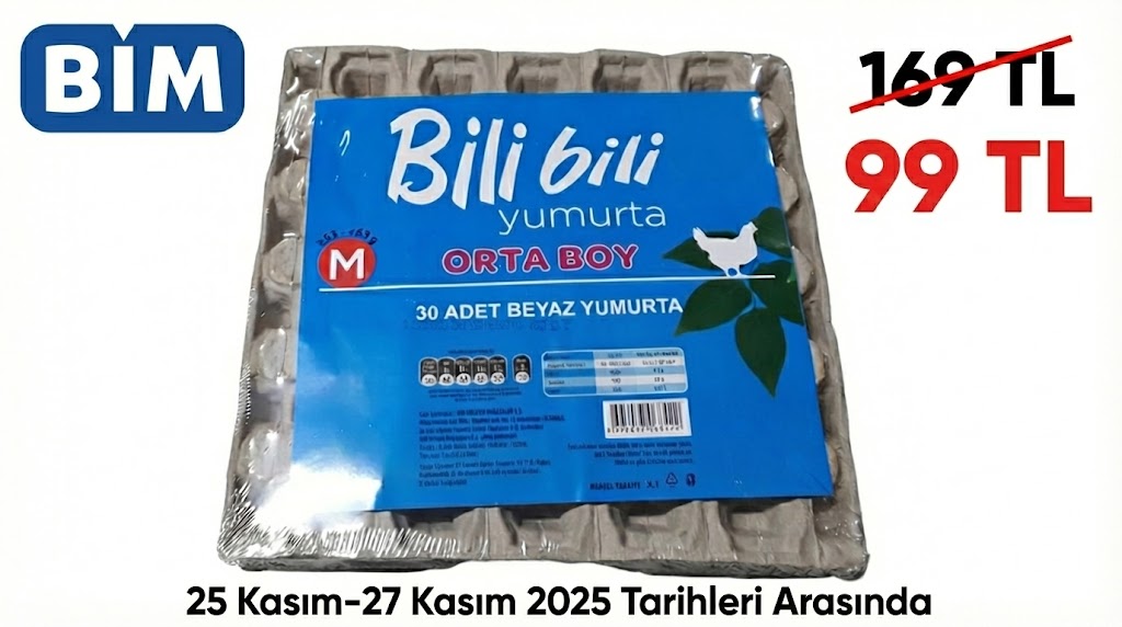 Bim Bili Bili Koli Yumurta 99 TL